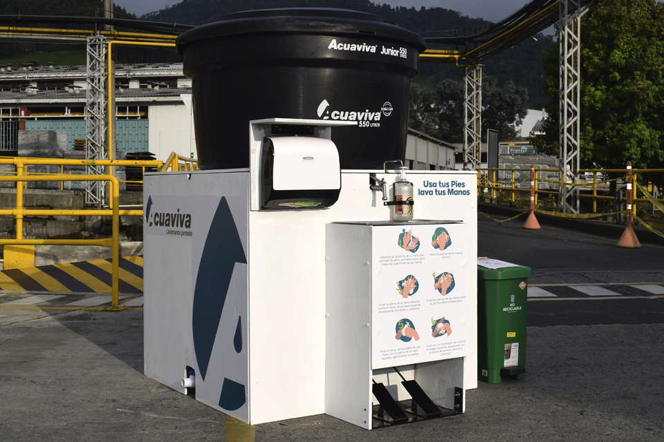 Kit Estación de Lavamanos Autonoma Acuaviva 550L
